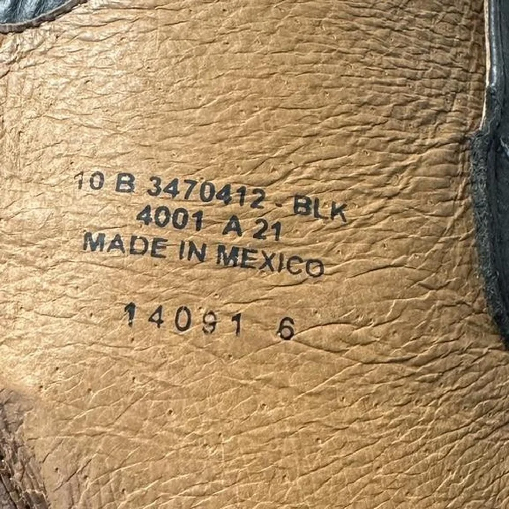 Black Leather Riding Boots - Picture 8 of 8